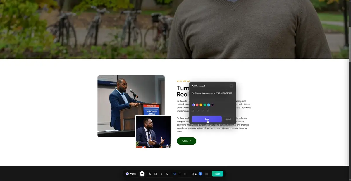 Previu Plugin Annotation Screenshot